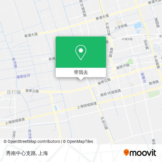 秀南中心支路地图