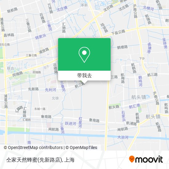 仝家天然蜂蜜(先新路店)地图