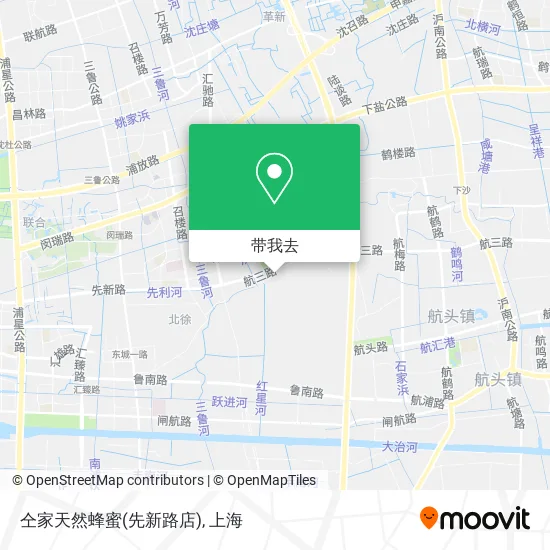 仝家天然蜂蜜(先新路店)地图