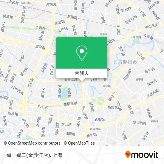 蜀一蜀二(金沙江店)地图