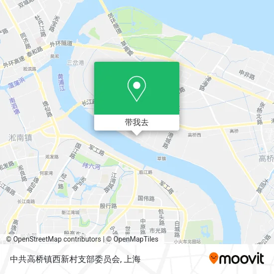 中共高桥镇西新村支部委员会地图