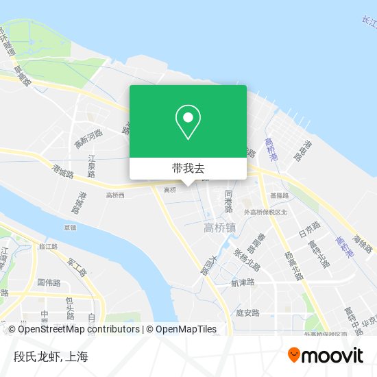 段氏龙虾地图