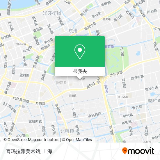 喜玛拉雅美术馆地图