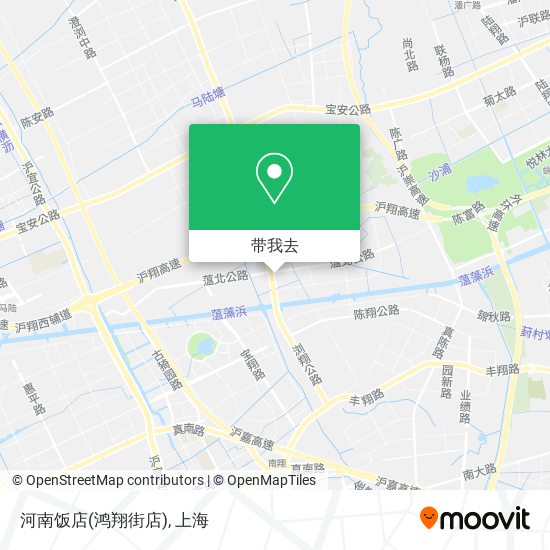 河南饭店(鸿翔街店)地图