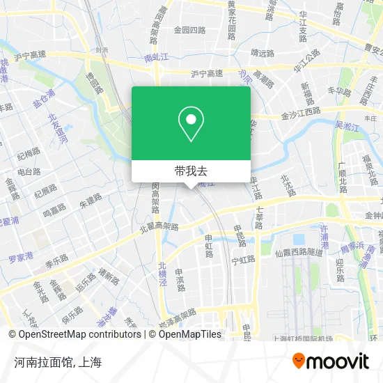 河南拉面馆地图