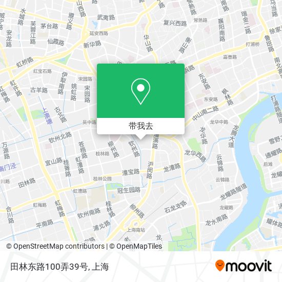 田林东路100弄39号地图