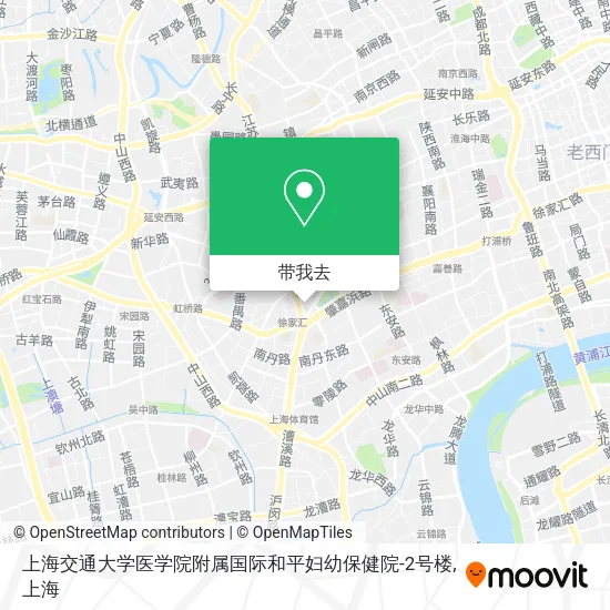 上海交通大学医学院附属国际和平妇幼保健院-2号楼地图