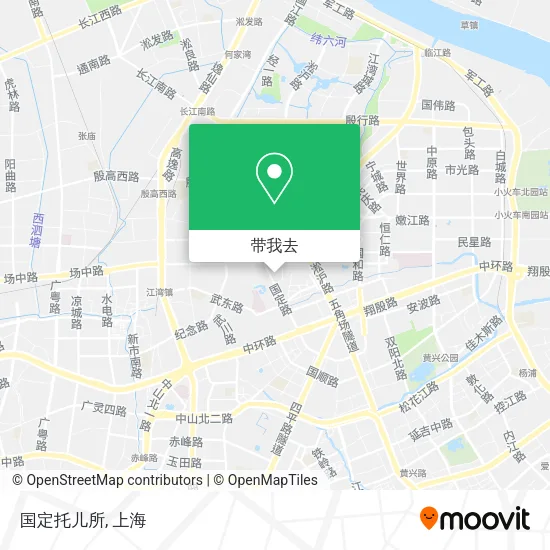 国定托儿所地图
