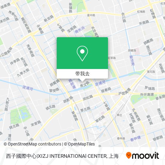 西子國際中心|XIZJ INTERNATIONAl CENTER地图