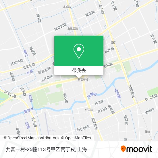 共富一村-25幢113号甲乙丙丁戌地图