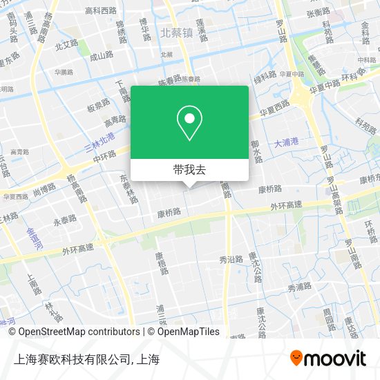 上海赛欧科技有限公司地图