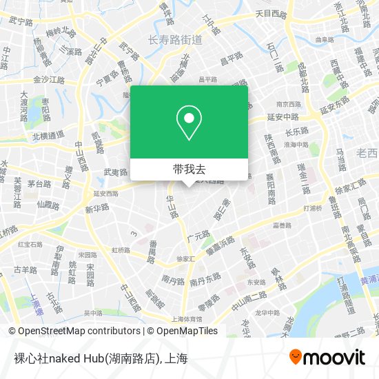 裸心社naked Hub(湖南路店)地图