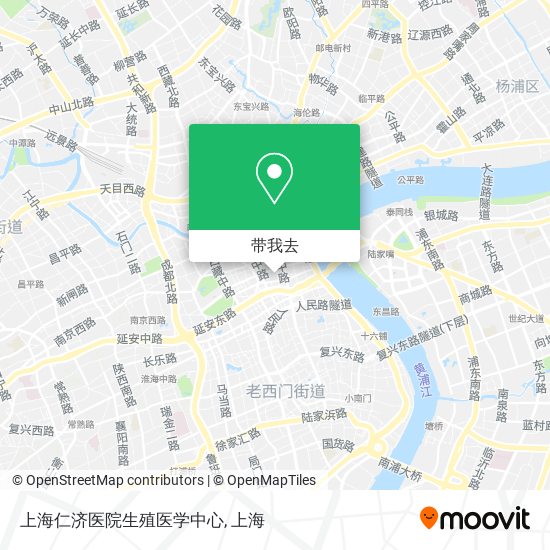 上海仁济医院生殖医学中心地图