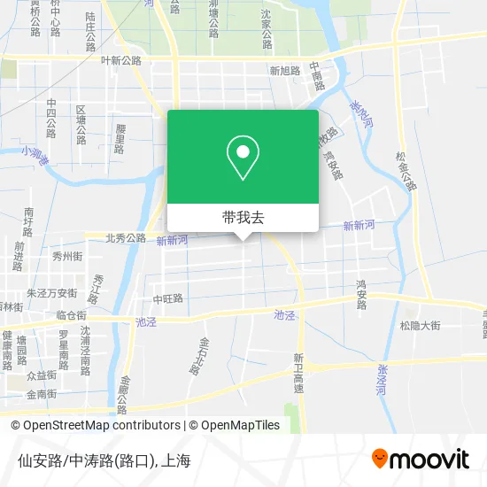 仙安路/中涛路(路口)地图