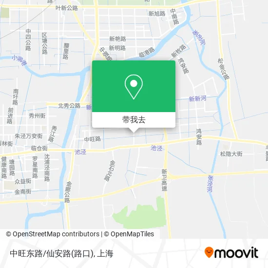 中旺东路/仙安路(路口)地图