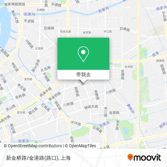 新金桥路/金港路(路口)地图