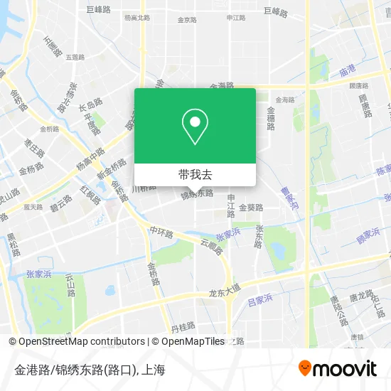 金港路/锦绣东路(路口)地图