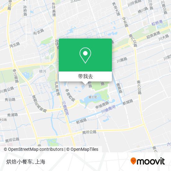 烘焙小餐车地图