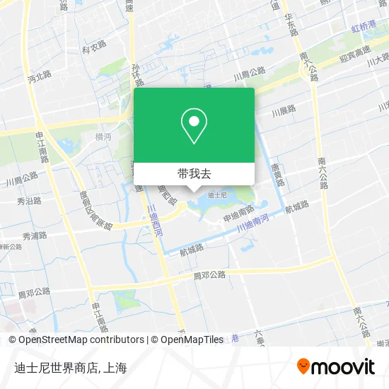 迪士尼世界商店地图