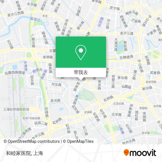 和睦家医院地图