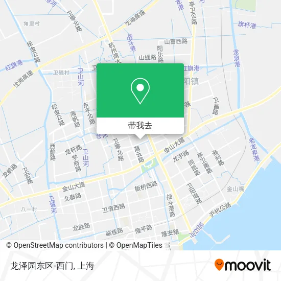 龙泽园东区-西门地图