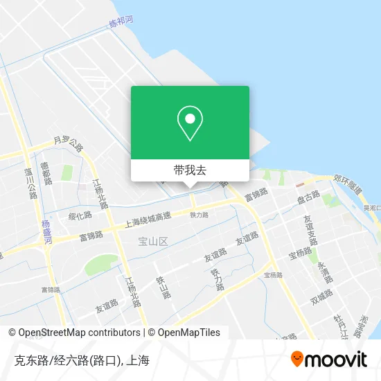 克东路/经六路(路口)地图
