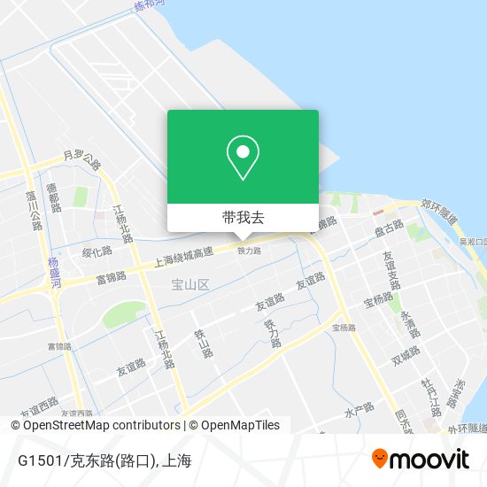 G1501/克东路(路口)地图