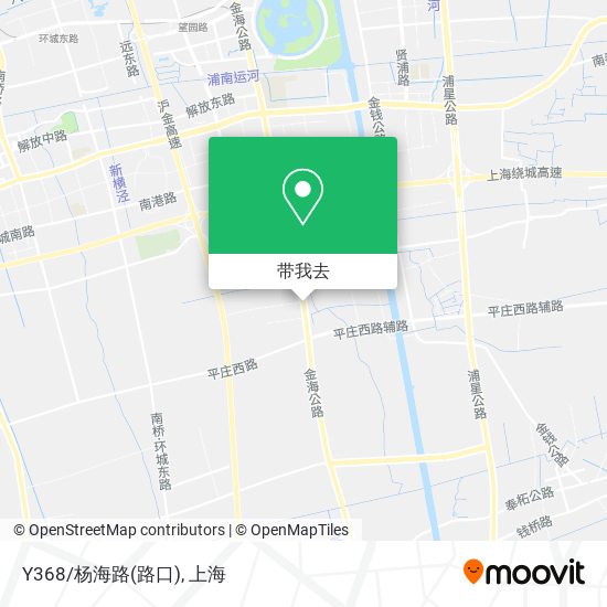 Y368/杨海路(路口)地图