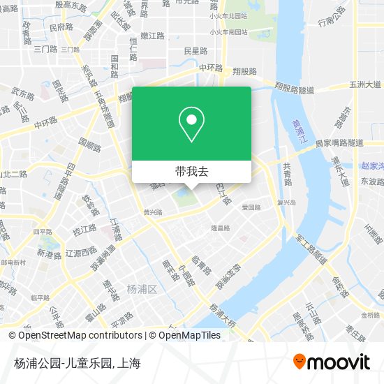 杨浦公园-儿童乐园地图