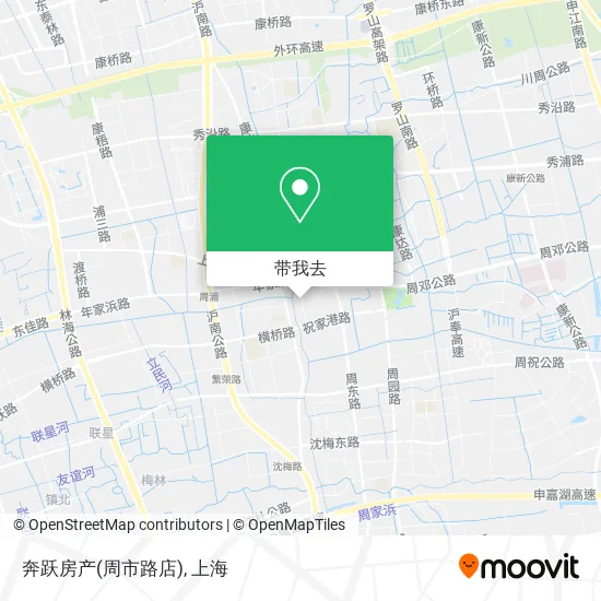 奔跃房产(周市路店)地图