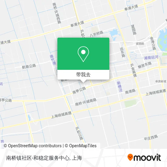 南桥镇社区-和稳定服务中心地图