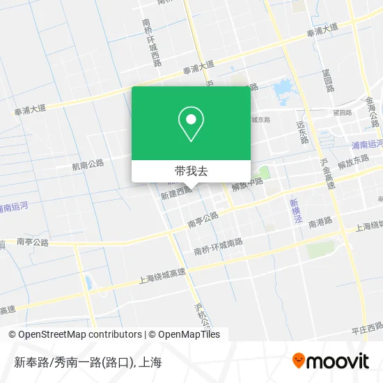 新奉路/秀南一路(路口)地图