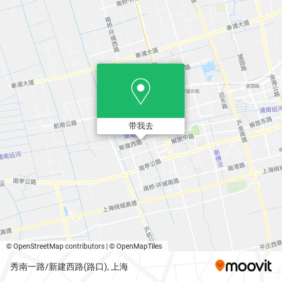 秀南一路/新建西路(路口)地图