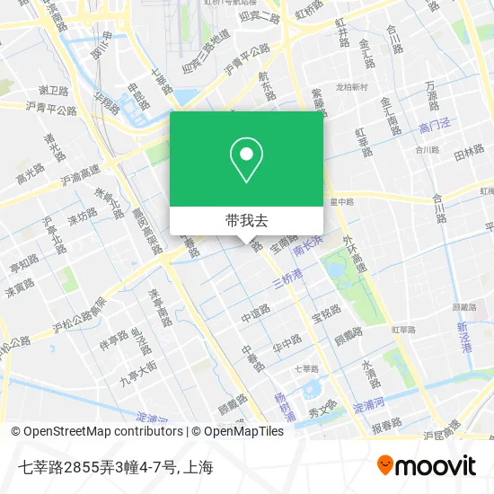 七莘路2855弄3幢4-7号地图