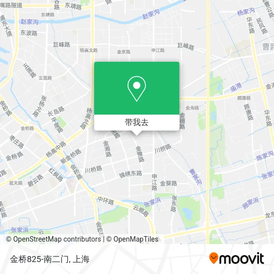 金桥825-南二门地图