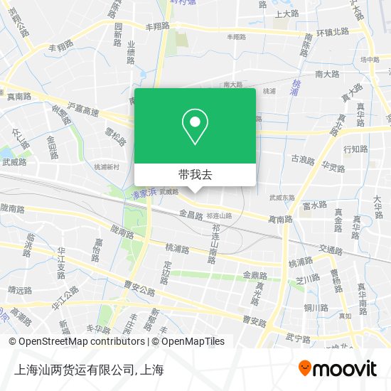 上海汕两货运有限公司地图