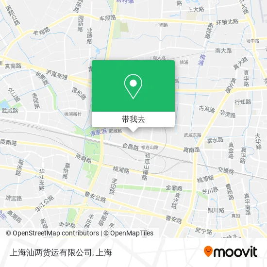 上海汕两货运有限公司地图