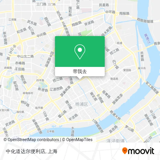 中化道达尔便利店地图