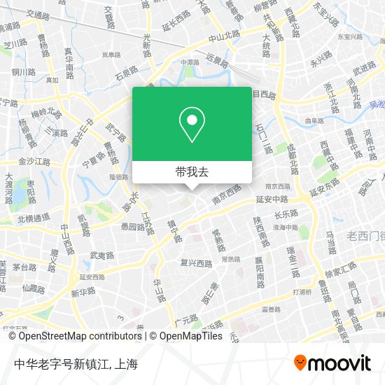 中华老字号新镇江地图