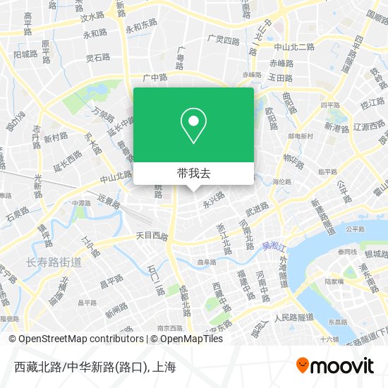 西藏北路/中华新路(路口)地图