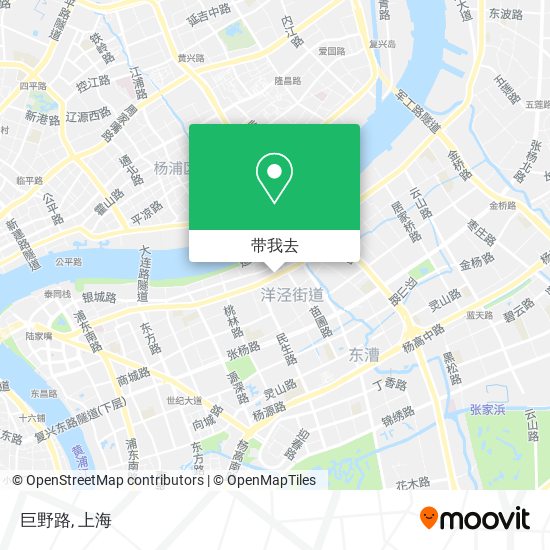 巨野路地图
