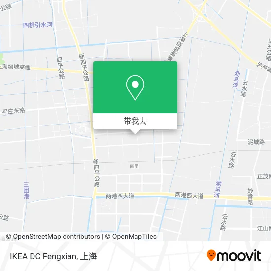 IKEA DC Fengxian地图