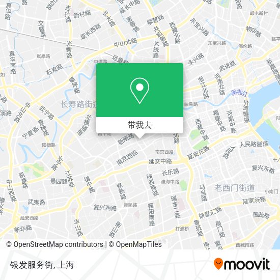 银发服务街地图