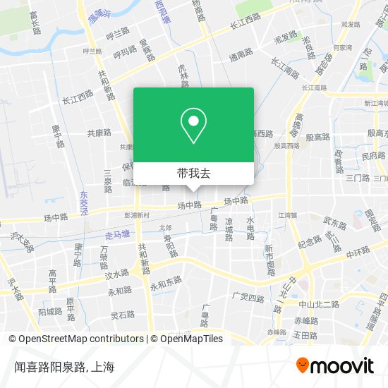 闻喜路阳泉路地图