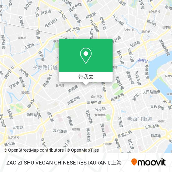 ZAO  ZI SHU VEGAN CHINESE RESTAURANT地图