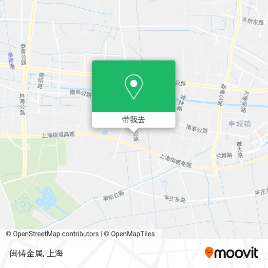 闽铸金属地图