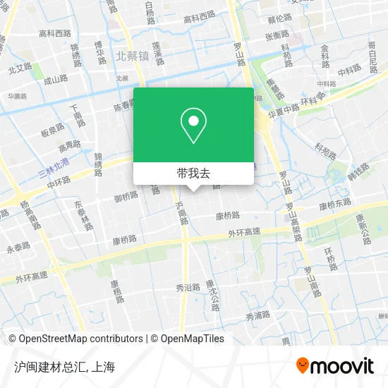 沪闽建材总汇地图