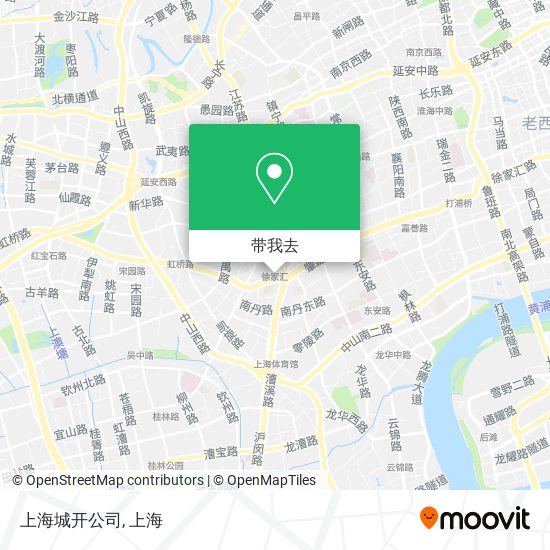 上海城开公司地图