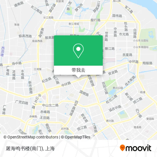 屠海鸣书楼(南门)地图
