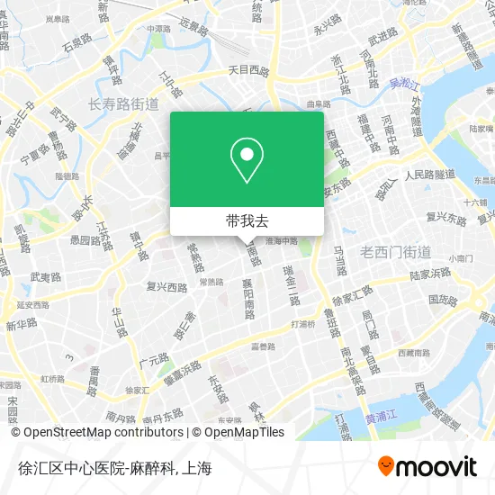 徐汇区中心医院-麻醉科地图